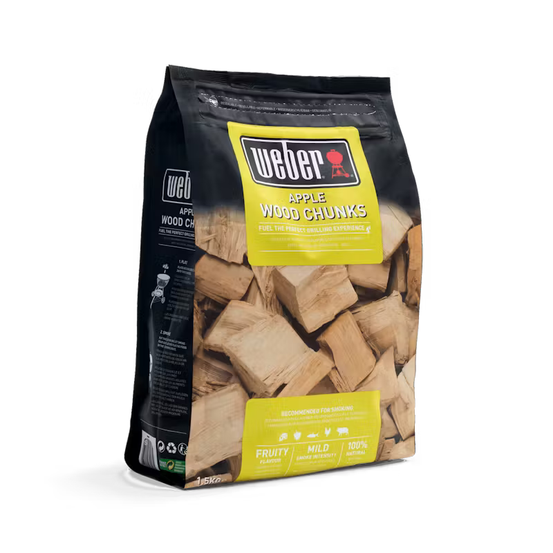 Weber Apple Wood Chunks 1.5kg