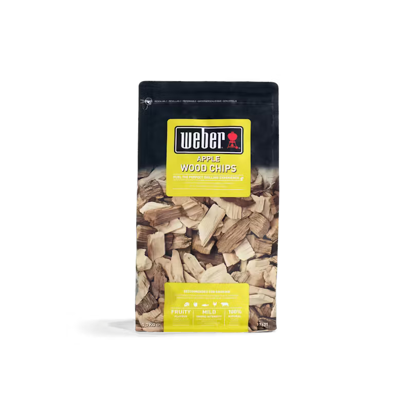 Weber Apple Wood Chips 0.7kg – South Wales Barbecues
