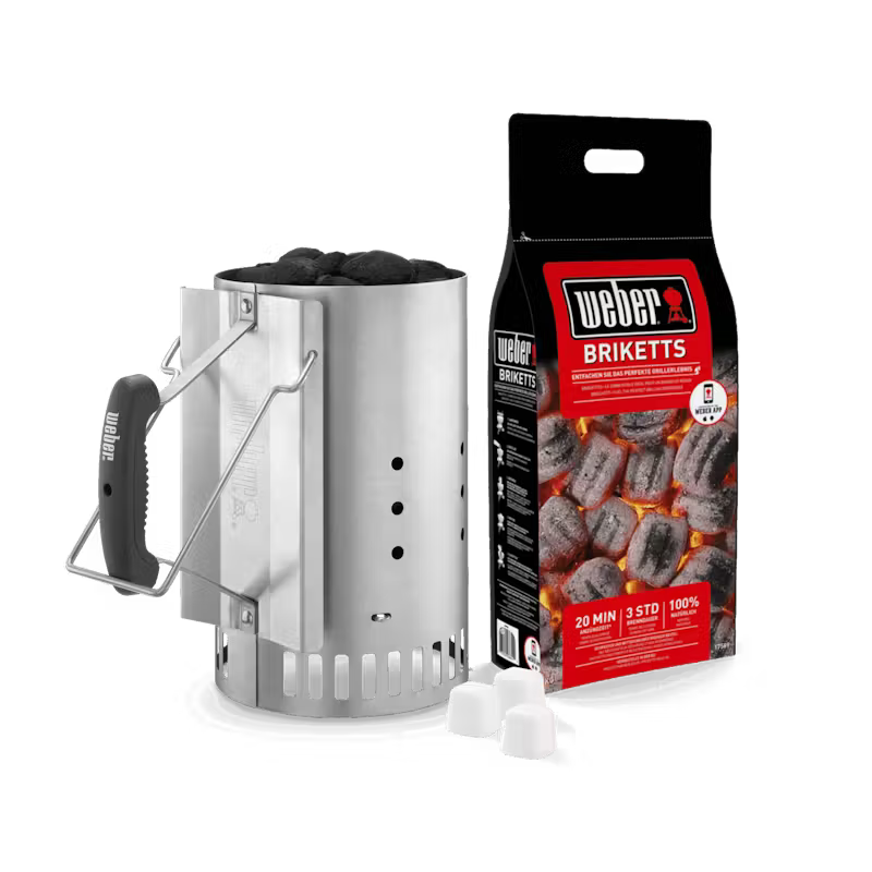 Weber Rapidfire Chimney Starter Set – South Wales Barbecues