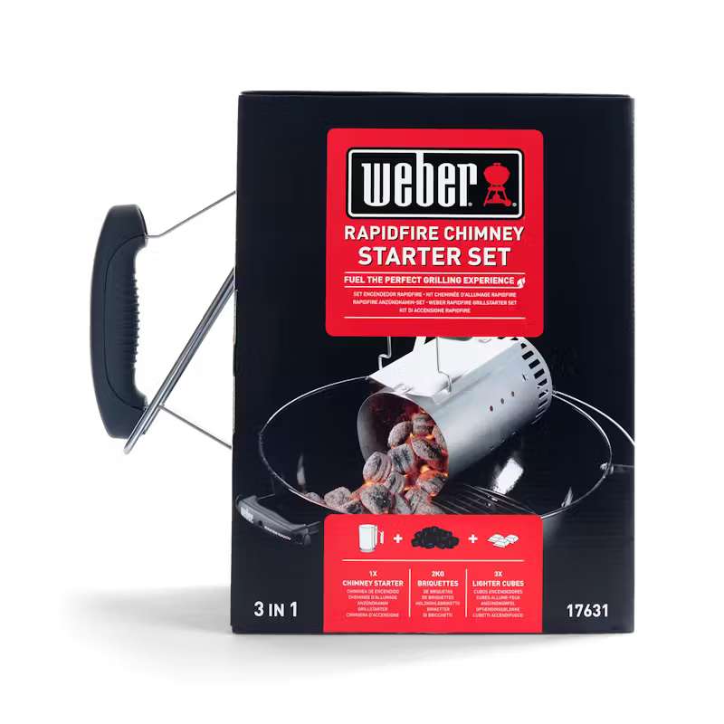 Weber Rapidfire Chimney Starter Set