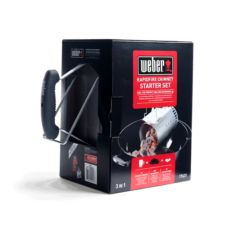 Weber Rapidfire Chimney Starter Set