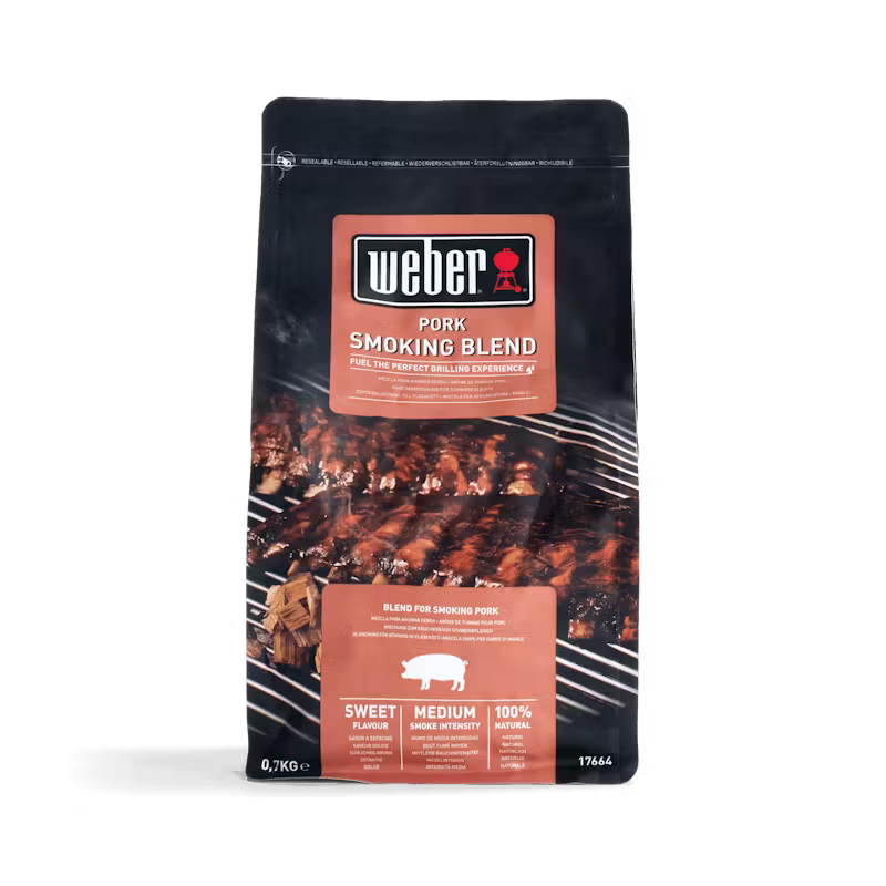 Weber Pork Wood Chip Blend 0.7kg – South Wales Barbecues