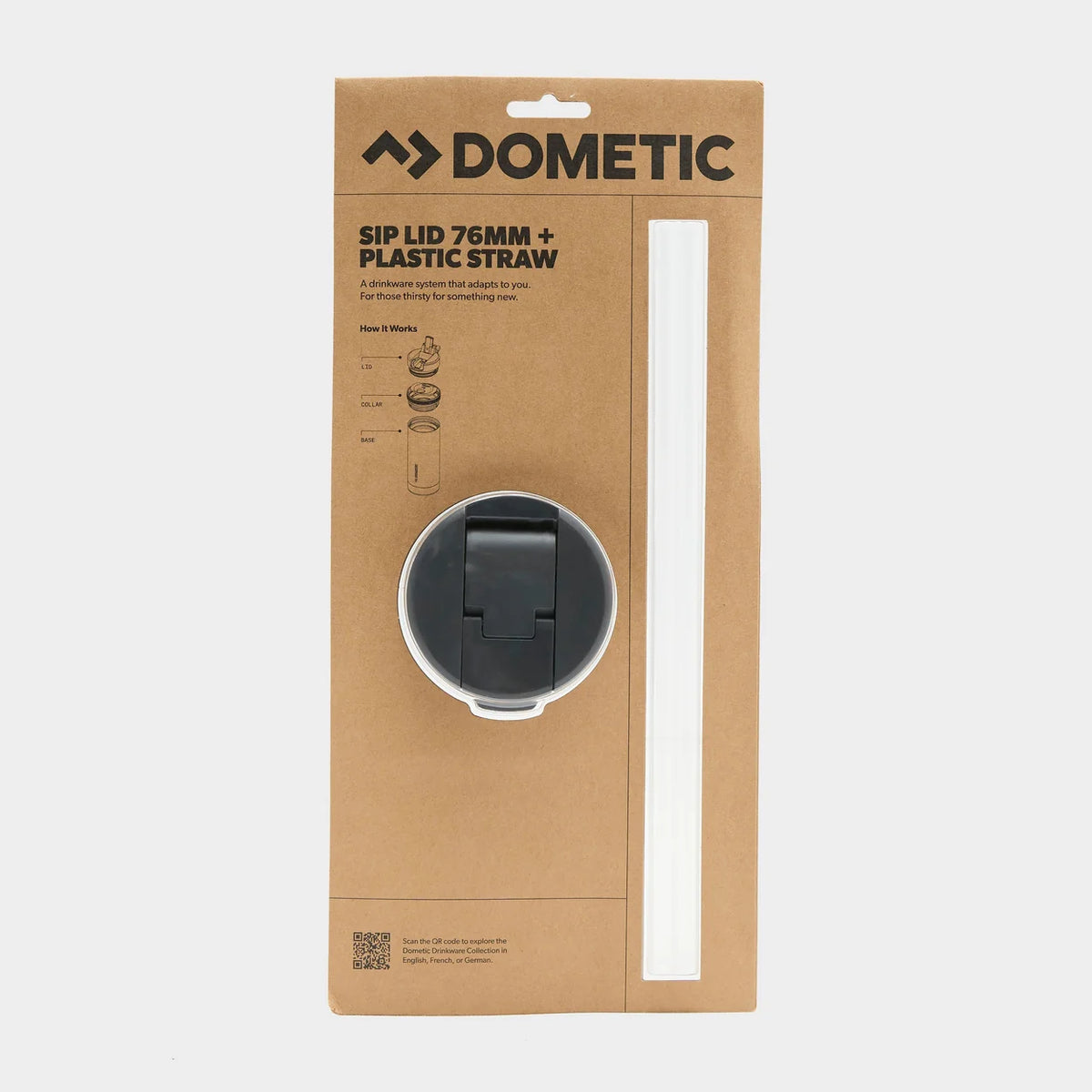 Dometic Straw Sip Lid (Slate)