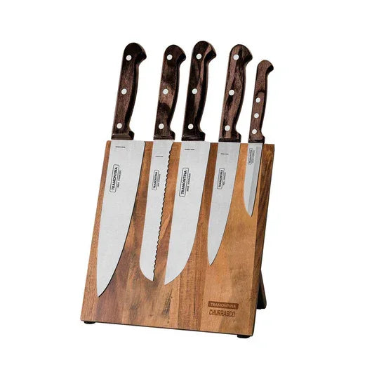 Tramontina 6 Pcs. Magnetic Knife Block – South Wales Barbecues
