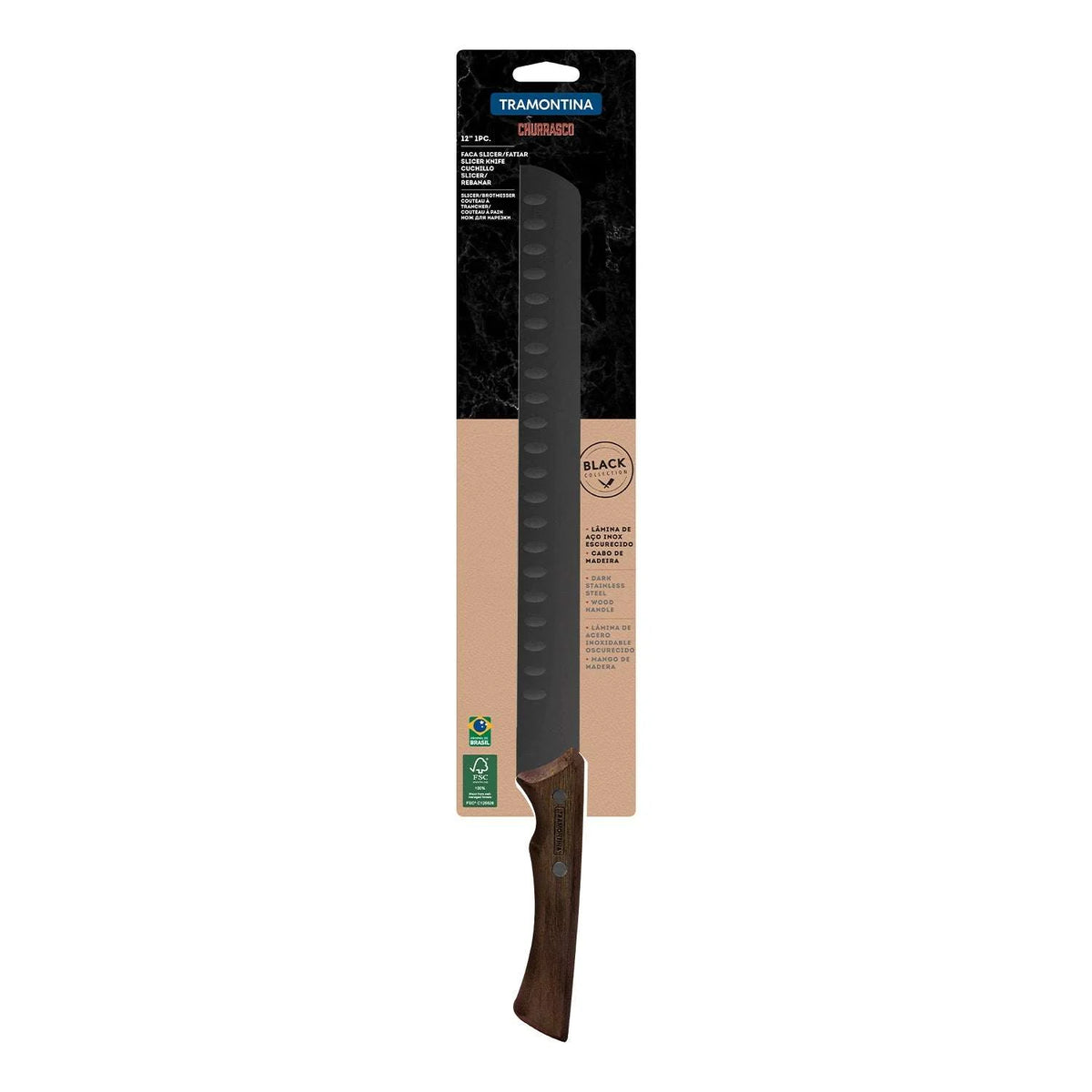 Tramontina Black Collection 12" Slicing Knife