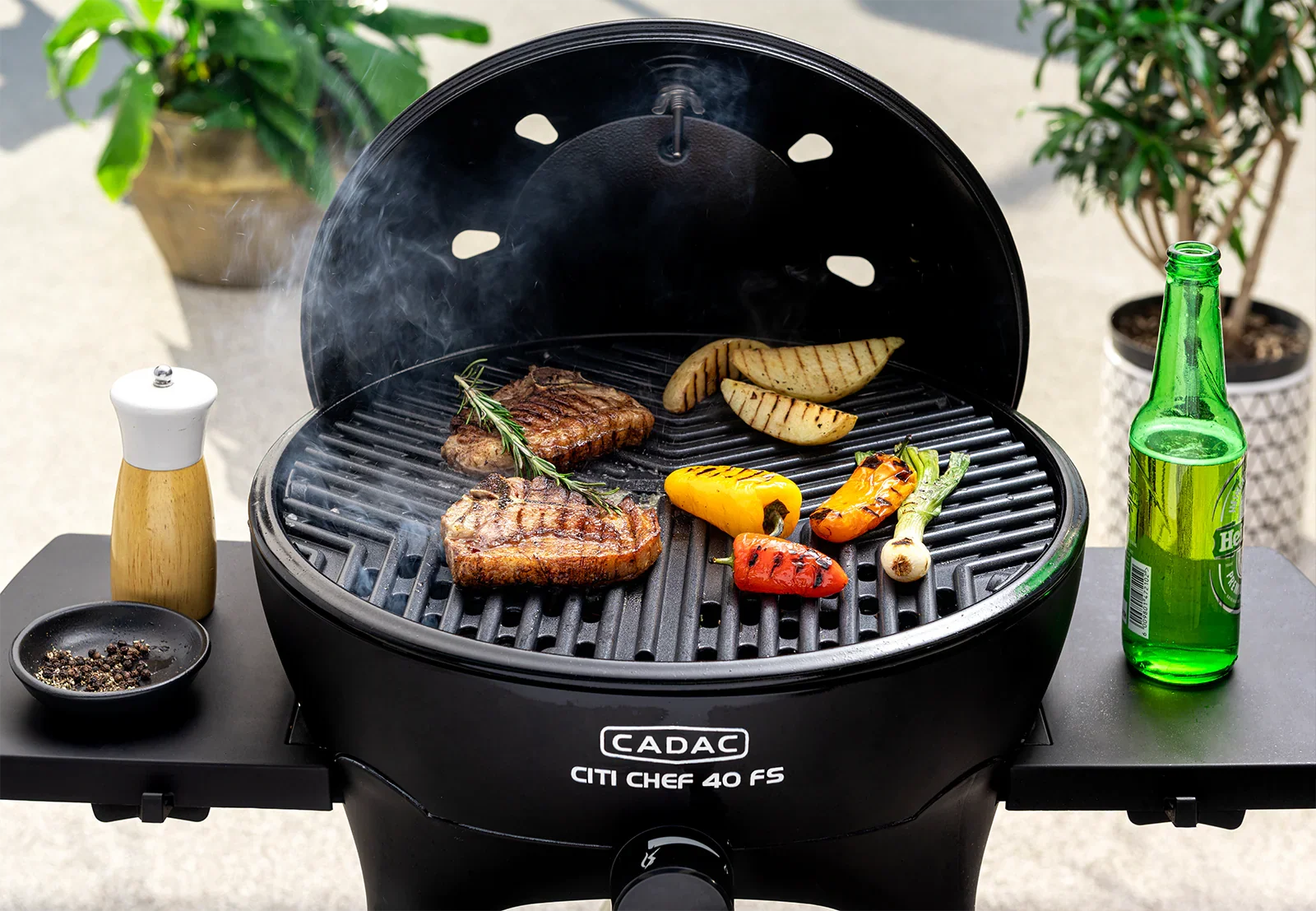 Cadac Citi Chef 40 FS Black Gas BBQ