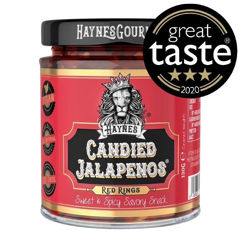 Haynes Gourmet Red Candied Jalapenos – South Wales Barbecues