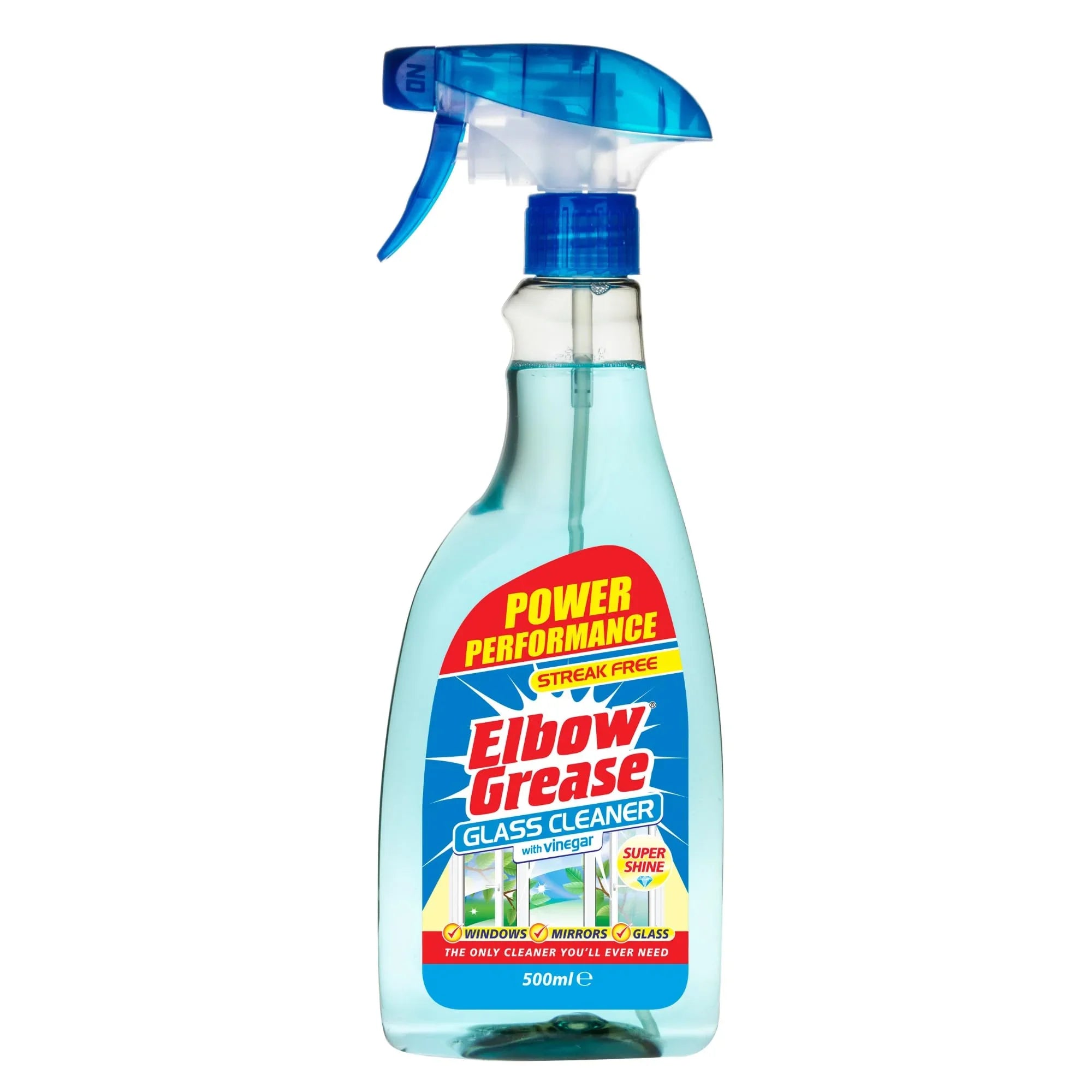 Elbow Grease Glass Cleaner With Vinegar 500ml – South Wales Barbecues