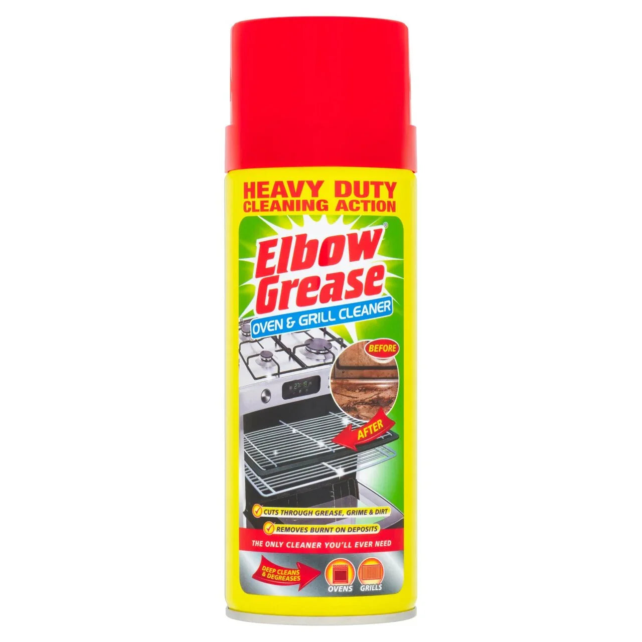 Elbow Grease Heavy Duty Oven & Grill Cleaner 400ml – South Wales Barbecues