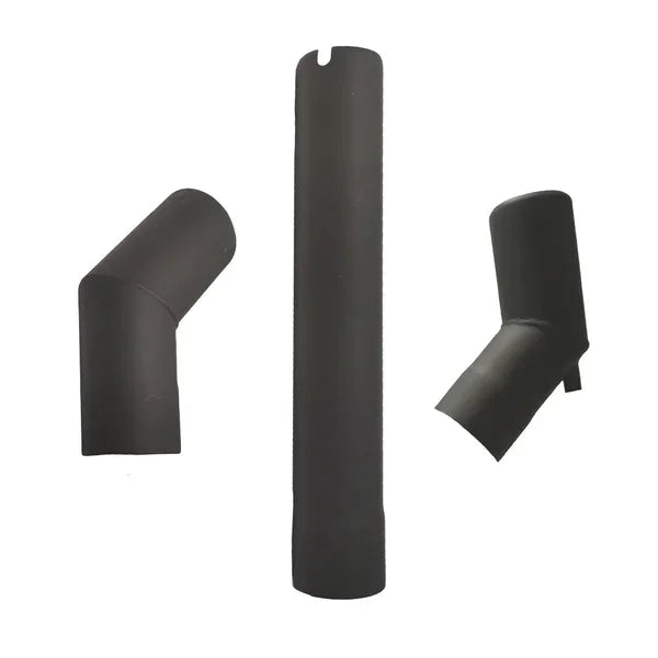 Ozpig Big Pig Offset Chimney Extension (2 Elbows; 1 Straight) – South Wales Barbecues