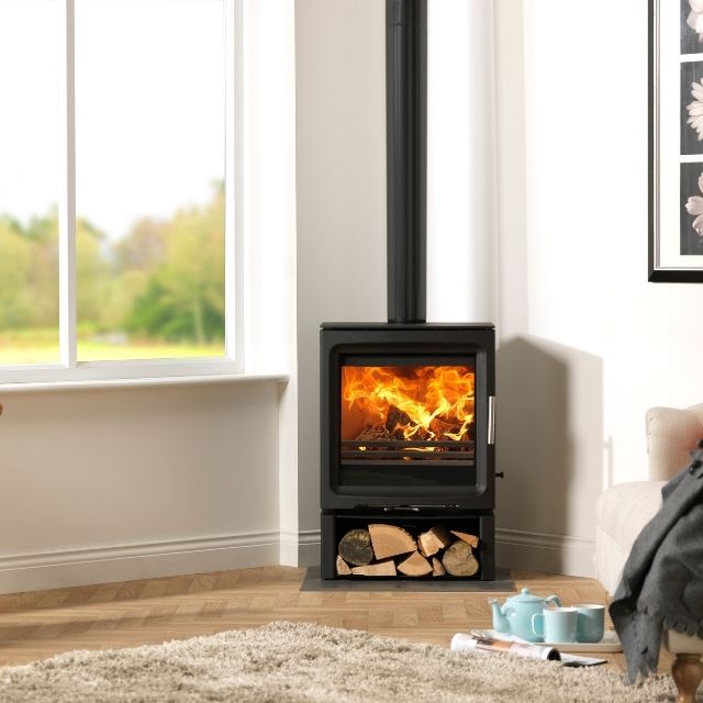 Charlton & Jenrick Purevision BPV5W Wide Slimline Multifuel Stove