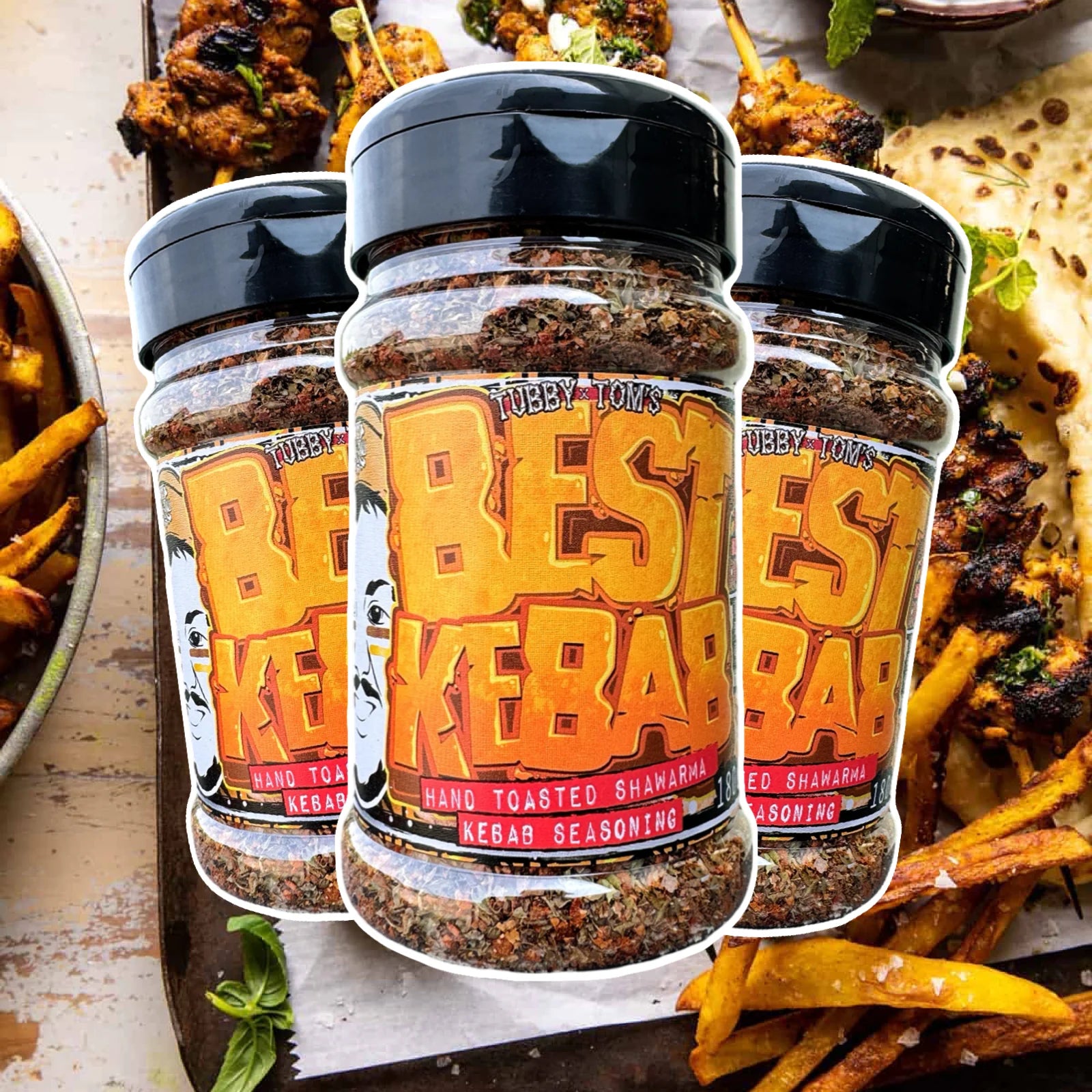 Tubby Tom's Best Kebab - Hand Toasted Shawarma Spice Mix