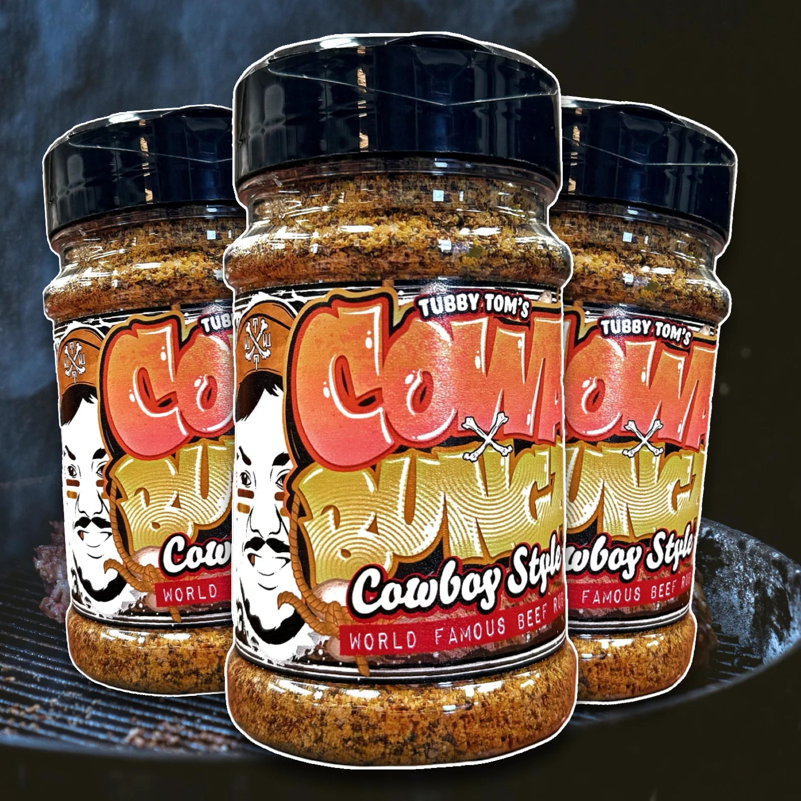 Tubby Tom's Cowabunga Cowboy Mustard x Umami Brisket & Short Rib Rub