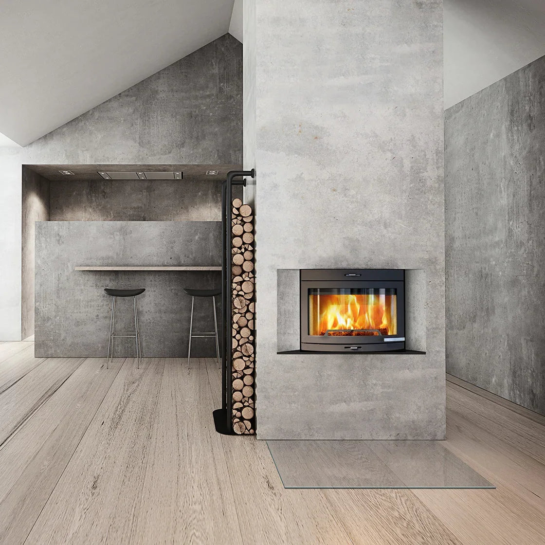 Jøtul I 400 PANORAMA Wood Burning Fireplace Insert