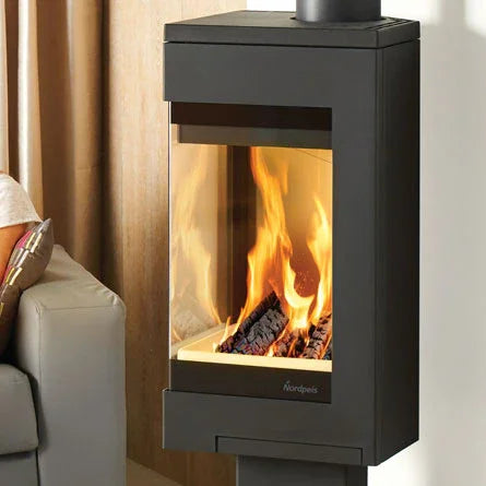 Nordpeis Quadro 1 Wood Burning Stove – South Wales Barbecues