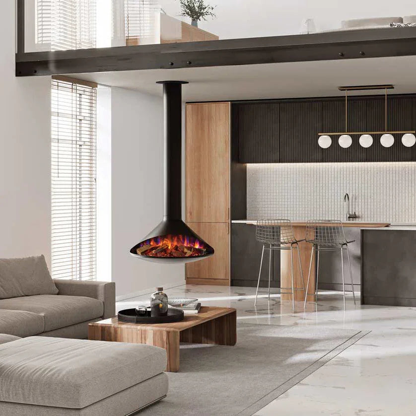 Onyx Orbit Hanging Electric Fire – South Wales Barbecues