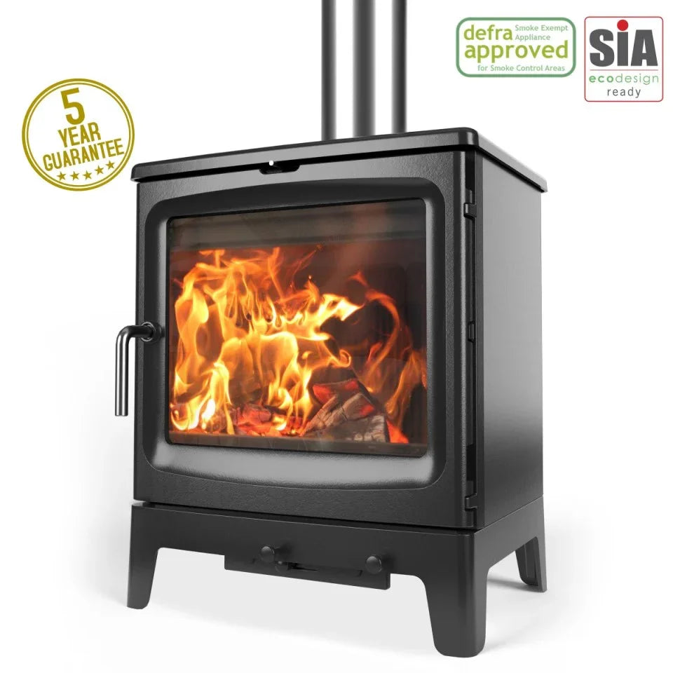Saltfire Bignut 5 Wood Burning Stove – South Wales Barbecues
