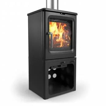 Saltfire Peanut 3 Tall Wood Burning Stove – South Wales Barbecues