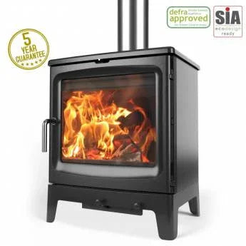 Saltfire Peanut 8 Wood Burning Stove – South Wales Barbecues