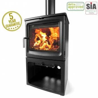 Saltfire Peanut 8 Tall Wood Burning Stove – South Wales Barbecues