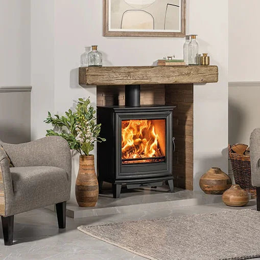 Stovax Chesterfield 5 Wide Multifuel Stove – South Wales Barbecues