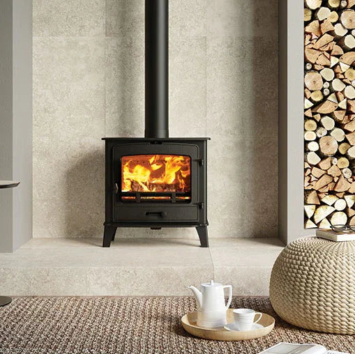 Stovax County 5 Widescreen Multifuel Stove – South Wales Barbecues