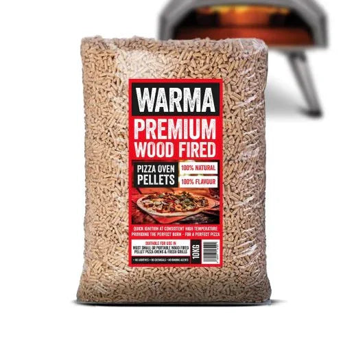 WARMA Premium Pizza Oven Wood Pellets 10kg – South Wales Barbecues
