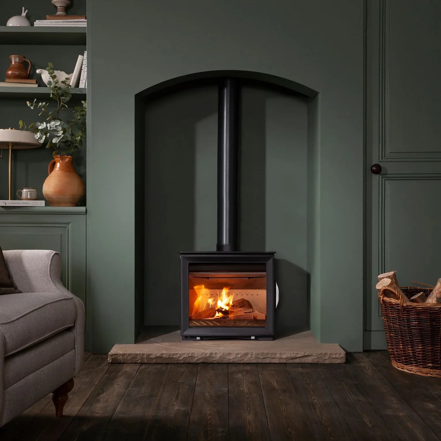 Arada M Series 5 Widescreen Wood Burning Stove – South Wales Barbecues