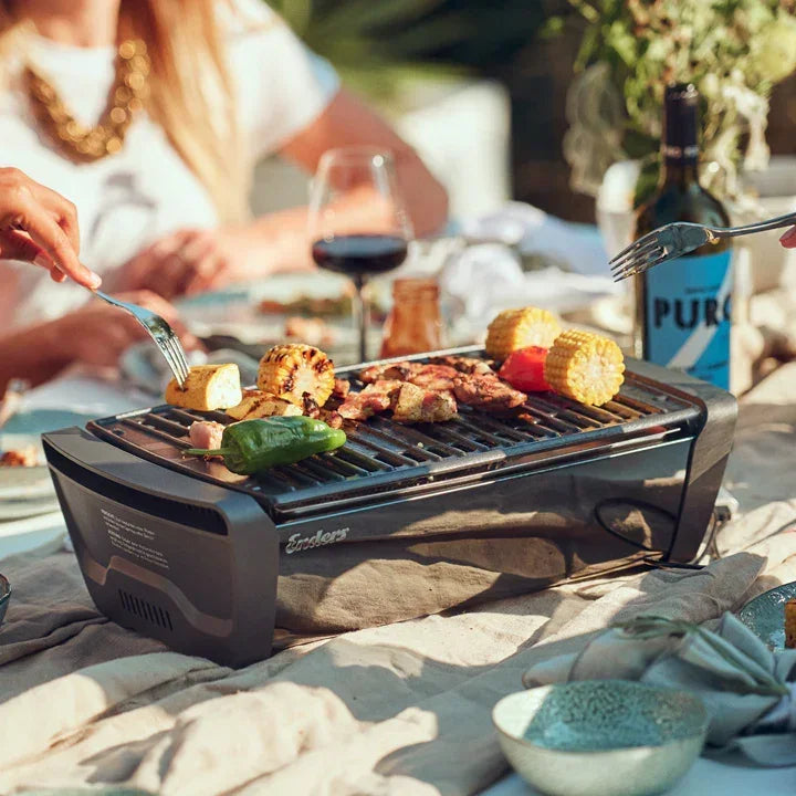 Enders Aurora Mirror Black Portable Charcoal Barbecue