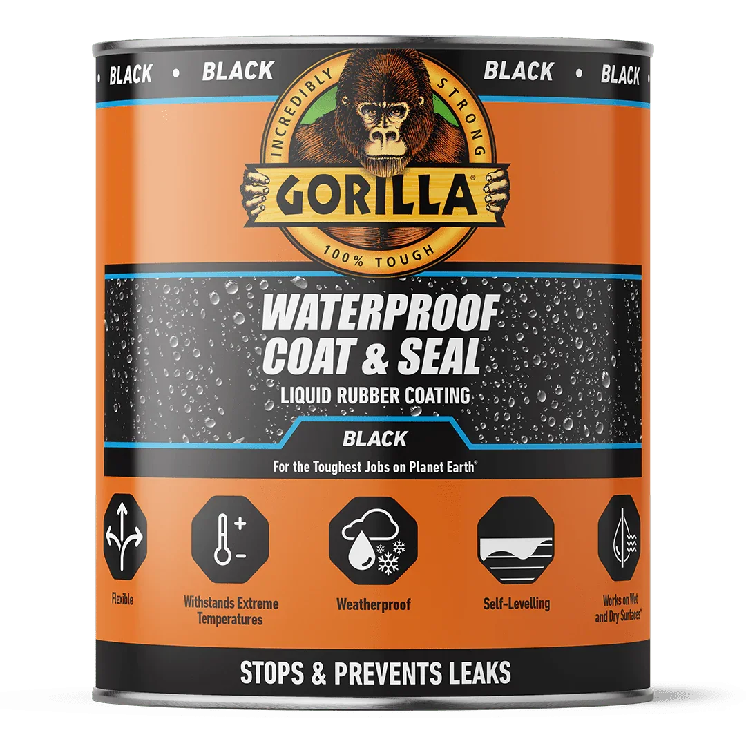 Gorilla Waterproof Coat & Seal Black 473ml – South Wales Barbecues