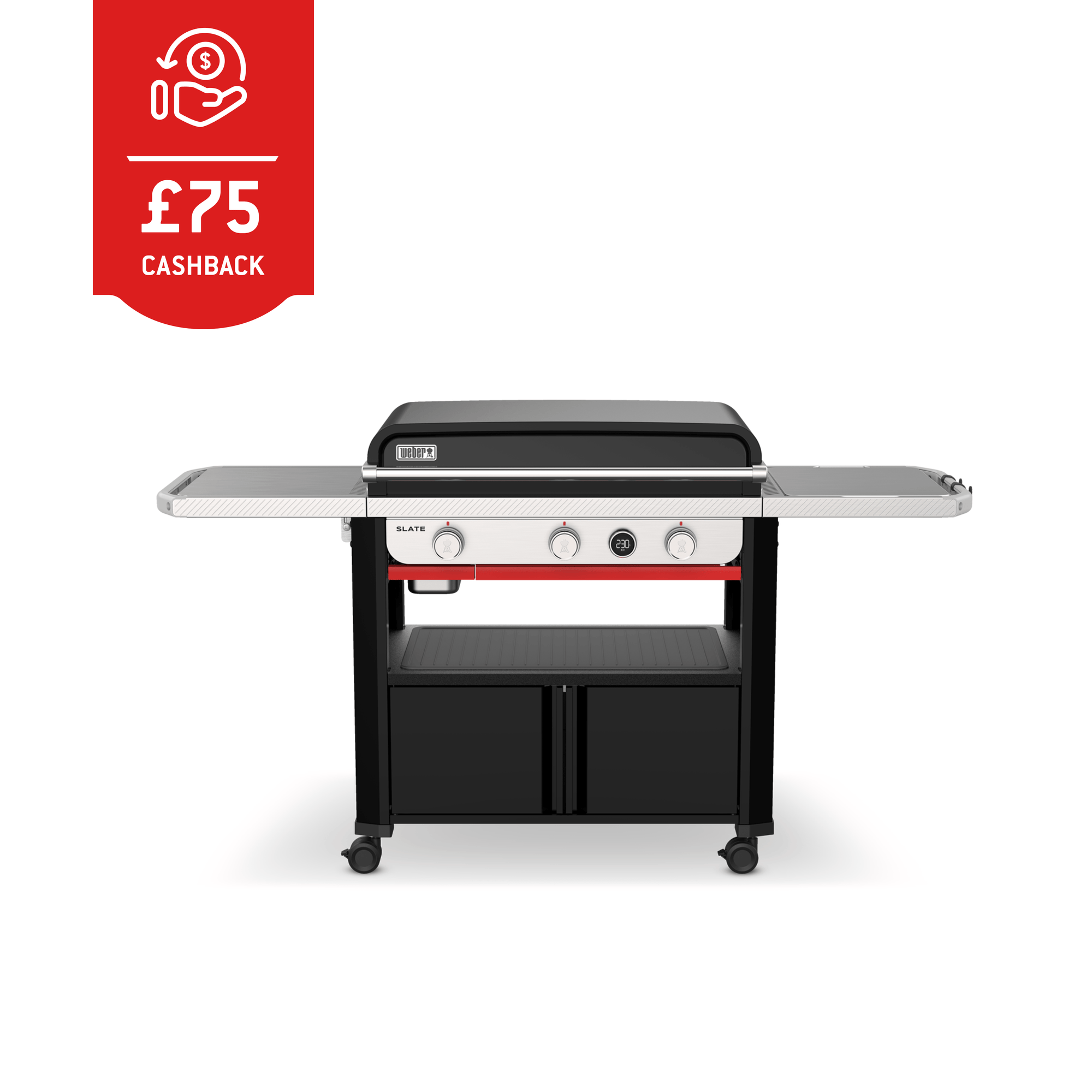 Weber SLATE GPD 76cm Premium Gas Griddle
