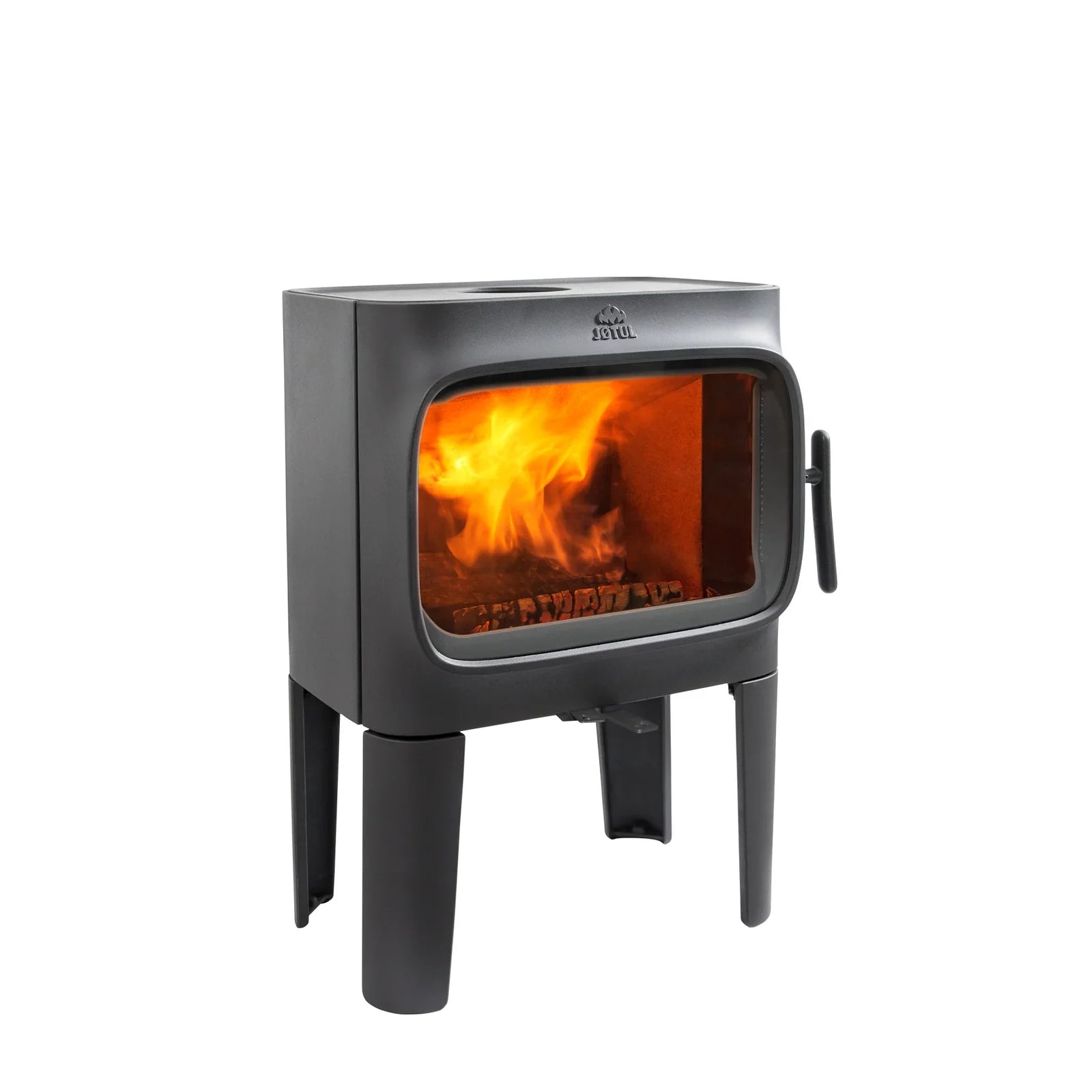 Jøtul F 305 R Long Legs Wood Burning Stove Black – South Wales Barbecues