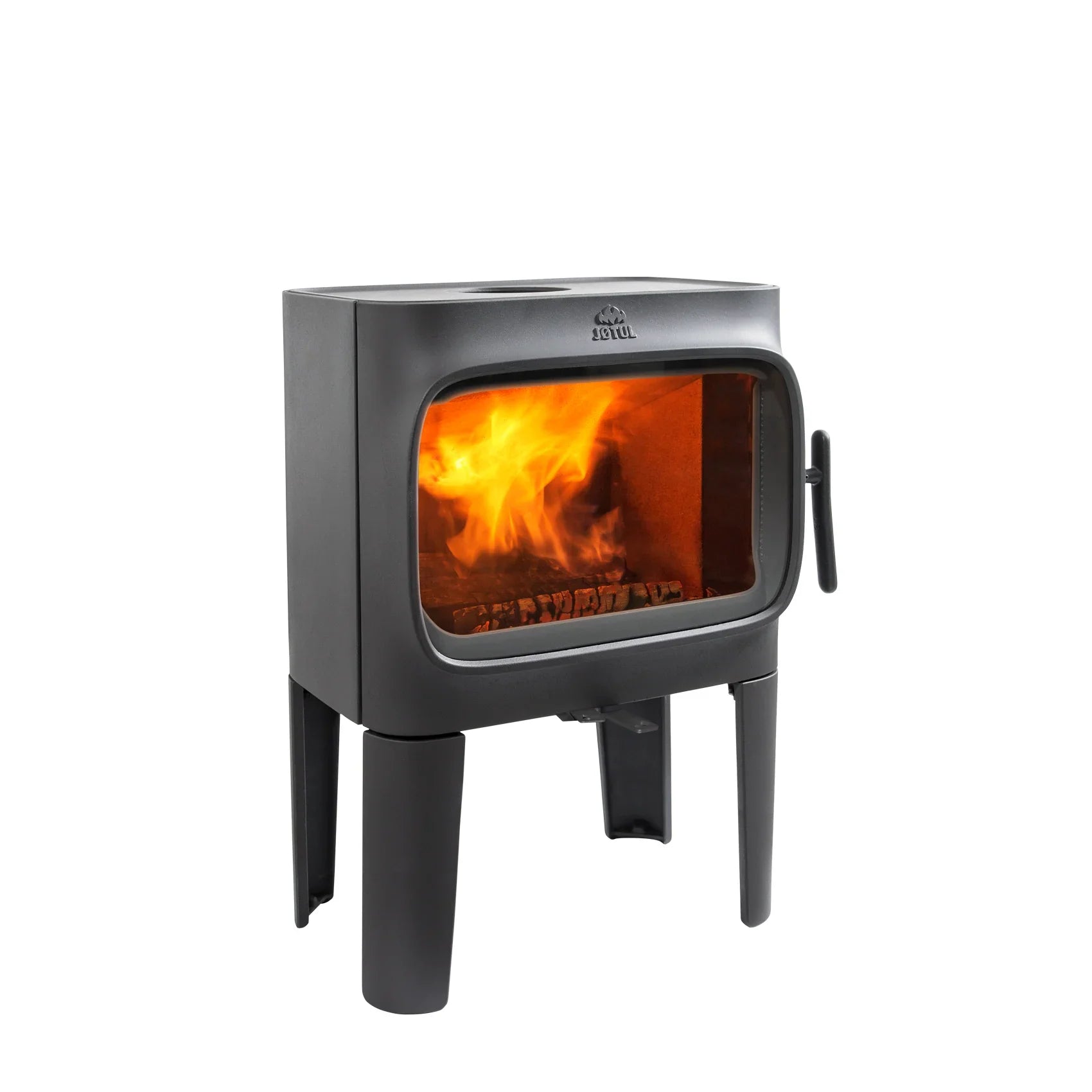 Jøtul F 305 R Long Legs Wood Burning Stove Black – South Wales Barbecues