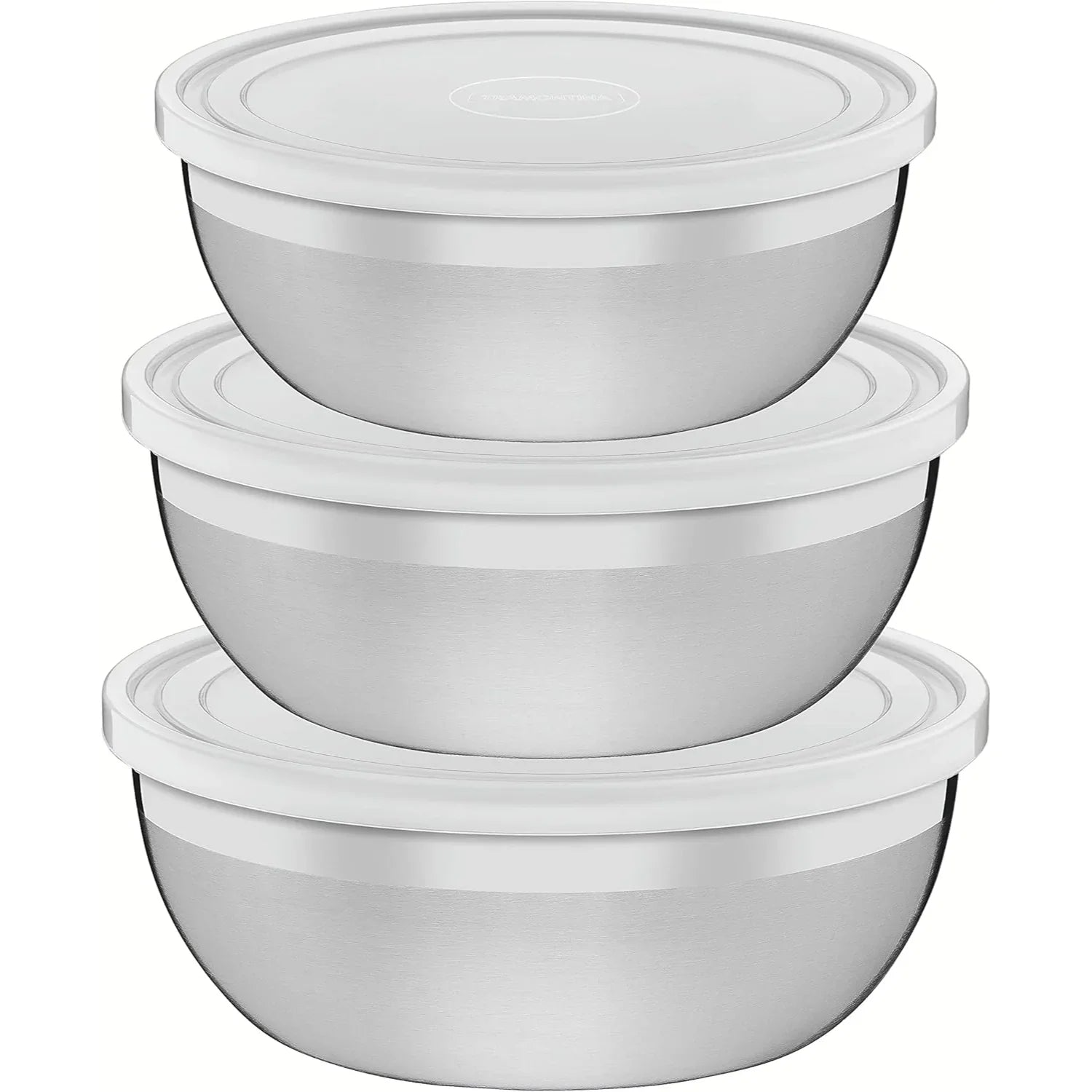 Tramontina Freezinox 3pc Stainless Steel Mixing Bowl Set – South Wales Barbecues