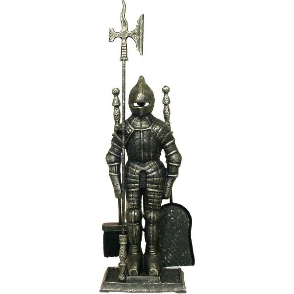 Calfire Knight Silver Black Companion Set – South Wales Barbecues