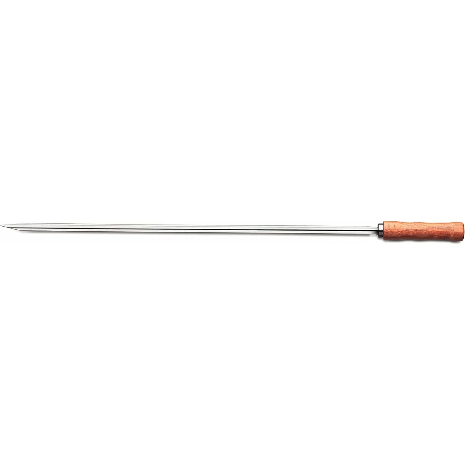 Tramontina Narrow Stainless Steel Skewer with Wood Handle 55cm – South Wales Barbecues