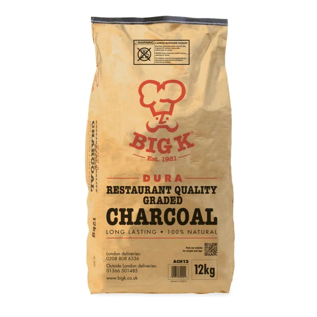 Big K Dura Restaurant Grade Charcoal 12kg – South Wales Barbecues