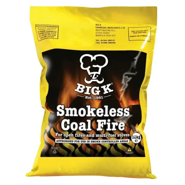 Big K Smokeless Coal 20kg – South Wales Barbecues