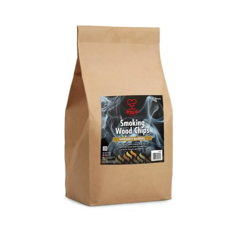 Big K Whiskey Wood Chips 8L – South Wales Barbecues