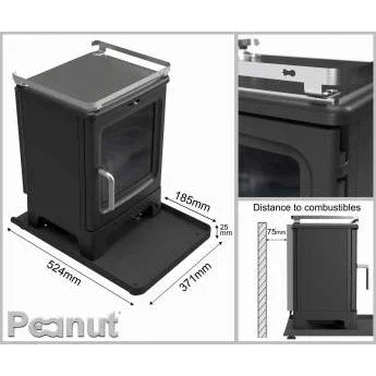 Saltfire Peanut Marine Wood Burning Stove