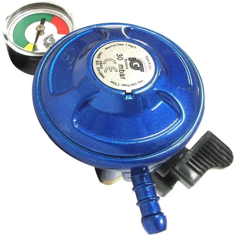 *CLEARANCE* iGT Snap On Butane Regulator – South Wales Barbecues