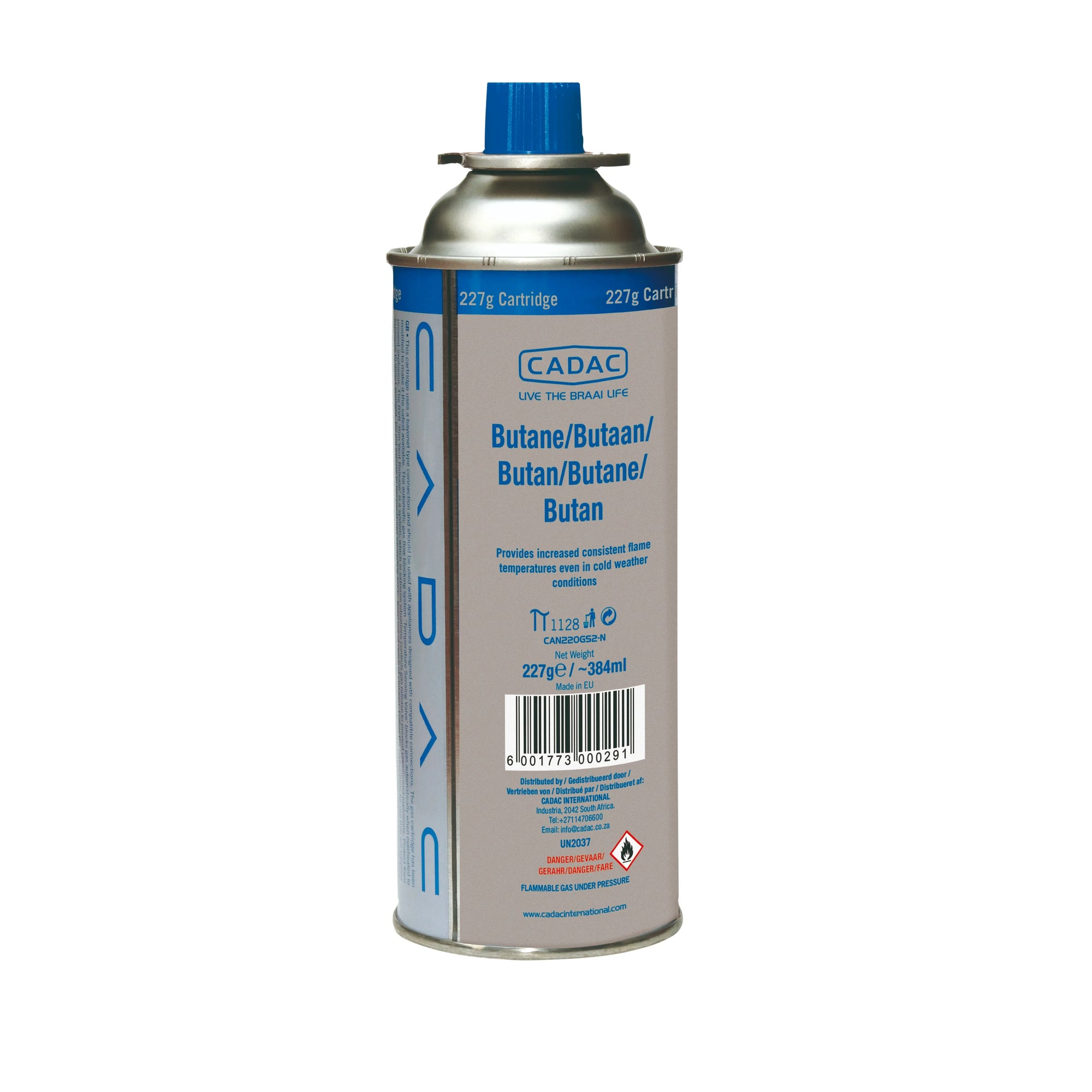 Cadac 227g Aerosol Nozzle Cartridge – South Wales Barbecues