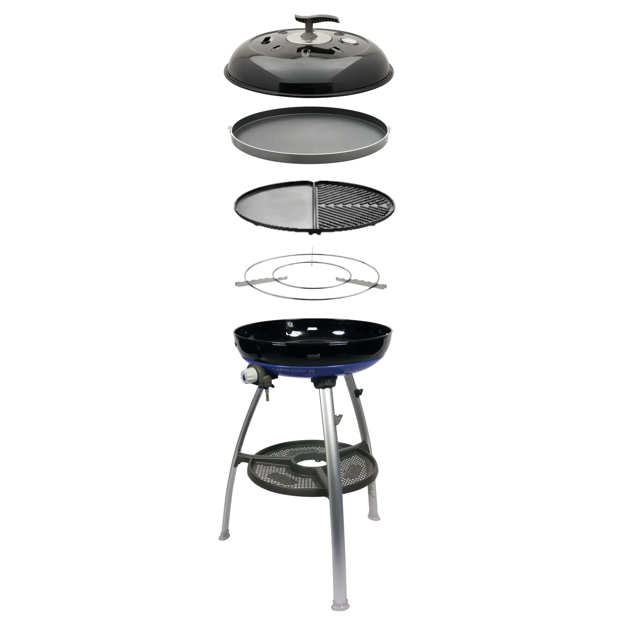 Cadac Carri Chef 50 Gas BBQ 2 Plancha / Chef Pan Combo – South Wales Barbecues
