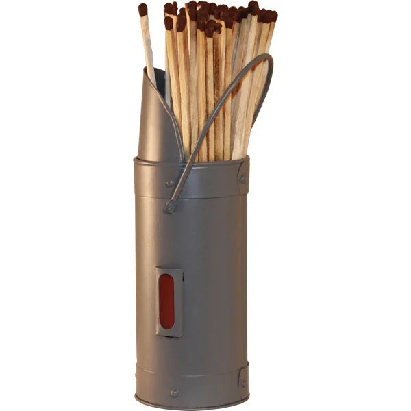 Calfire Grey Match Holder – South Wales Barbecues
