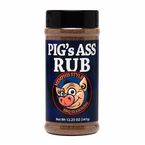 *CLEARANCE* Pig’s Ass BBQ Rub (6 oz) – South Wales Barbecues