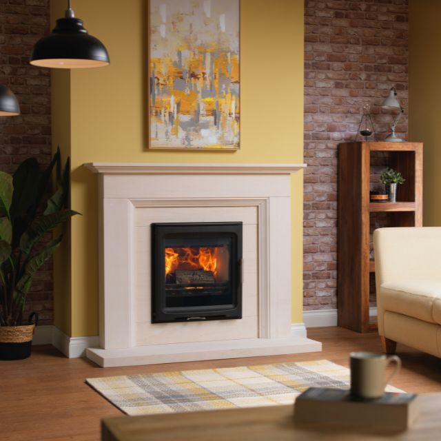 Charlton & Jenrick Purevision BPV5iW Wide Inset Multifuel Stove