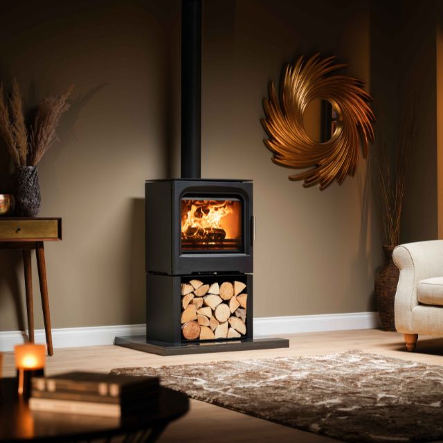 Charlton & Jenrick Purevision Countryman Wide Multifuel Stove