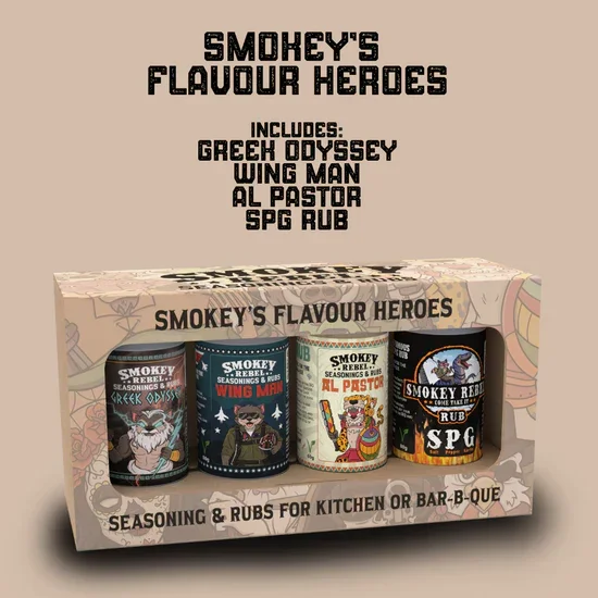 Smokey Rebel Flavour Heroes Gift Set