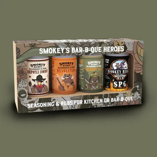 Smokey Rebel Bar-B-Que Heroes Gift Set – South Wales Barbecues