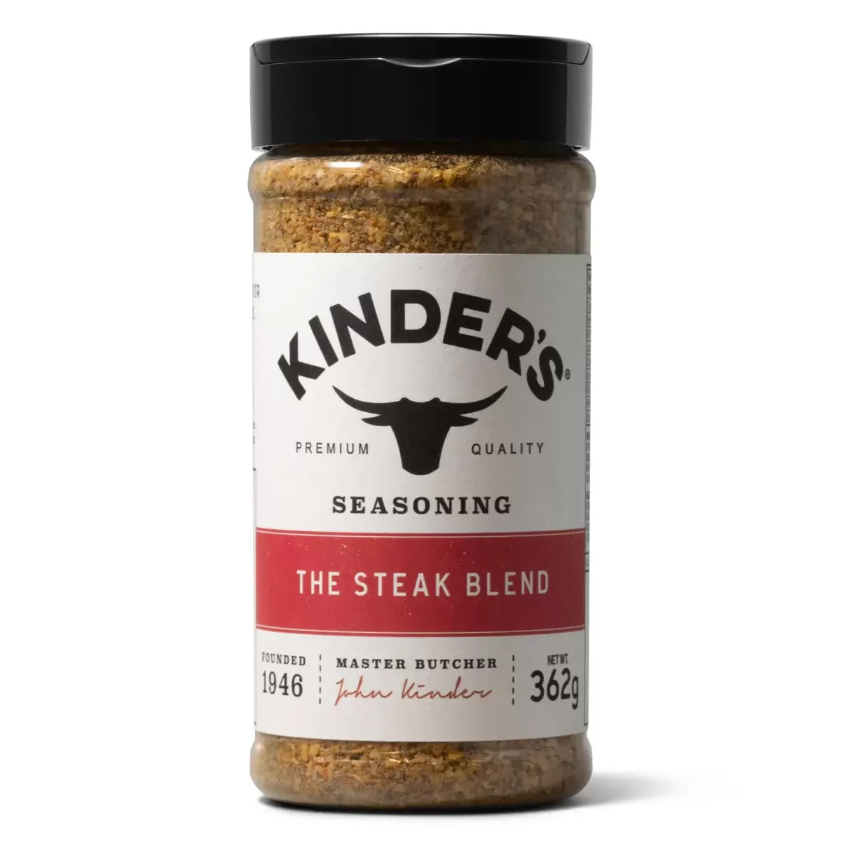 Kinder's The Steak Blend Seasoning 362g – South Wales Barbecues